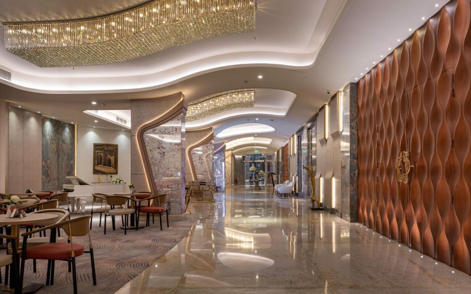 Mirage Hotel & Conference Center Aleksandria Zewnętrze zdjęcie The lobby of the hotel