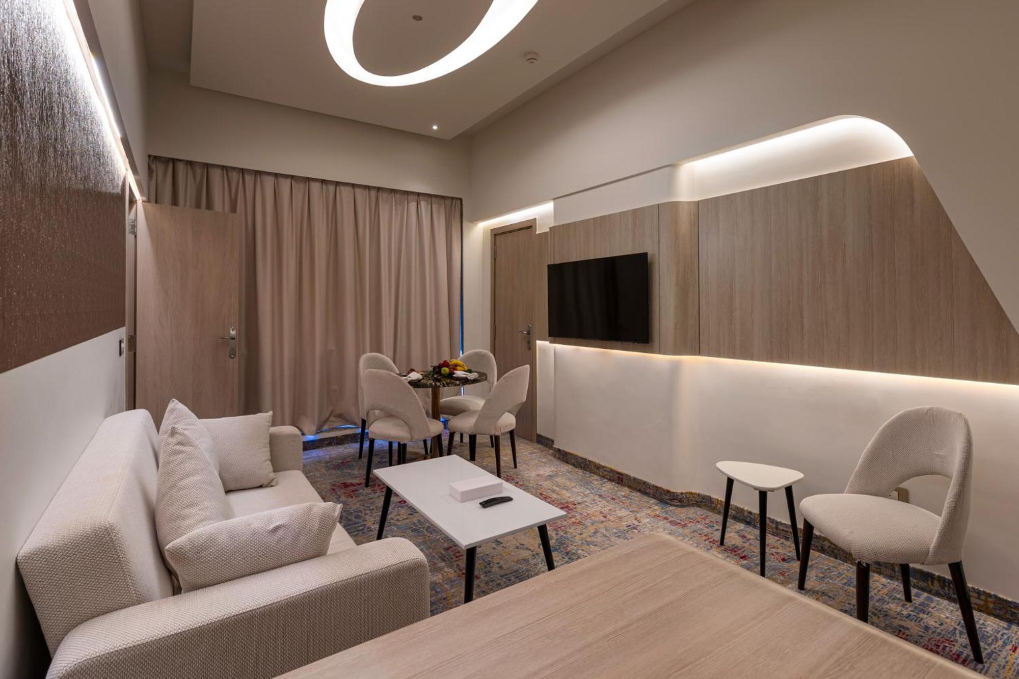 Mirage Hotel & Conference Center Aleksandria Zewnętrze zdjęcie A 3D rendering of a living room