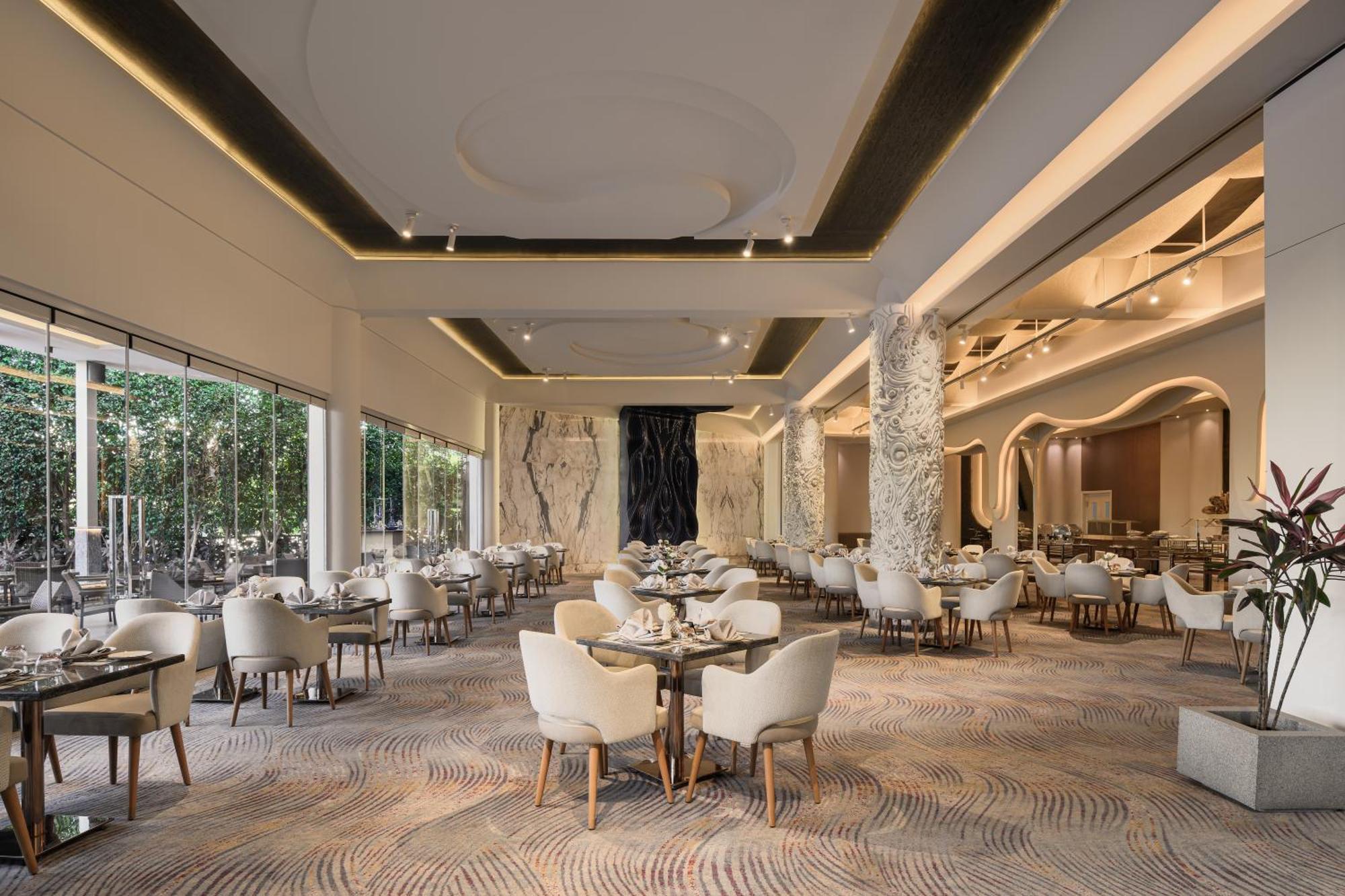 Mirage Hotel & Conference Center Aleksandria Zewnętrze zdjęcie The restaurant