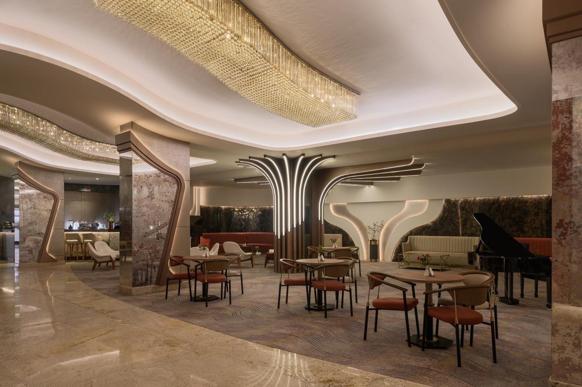 Mirage Hotel & Conference Center Aleksandria Zewnętrze zdjęcie The interior of the lounge