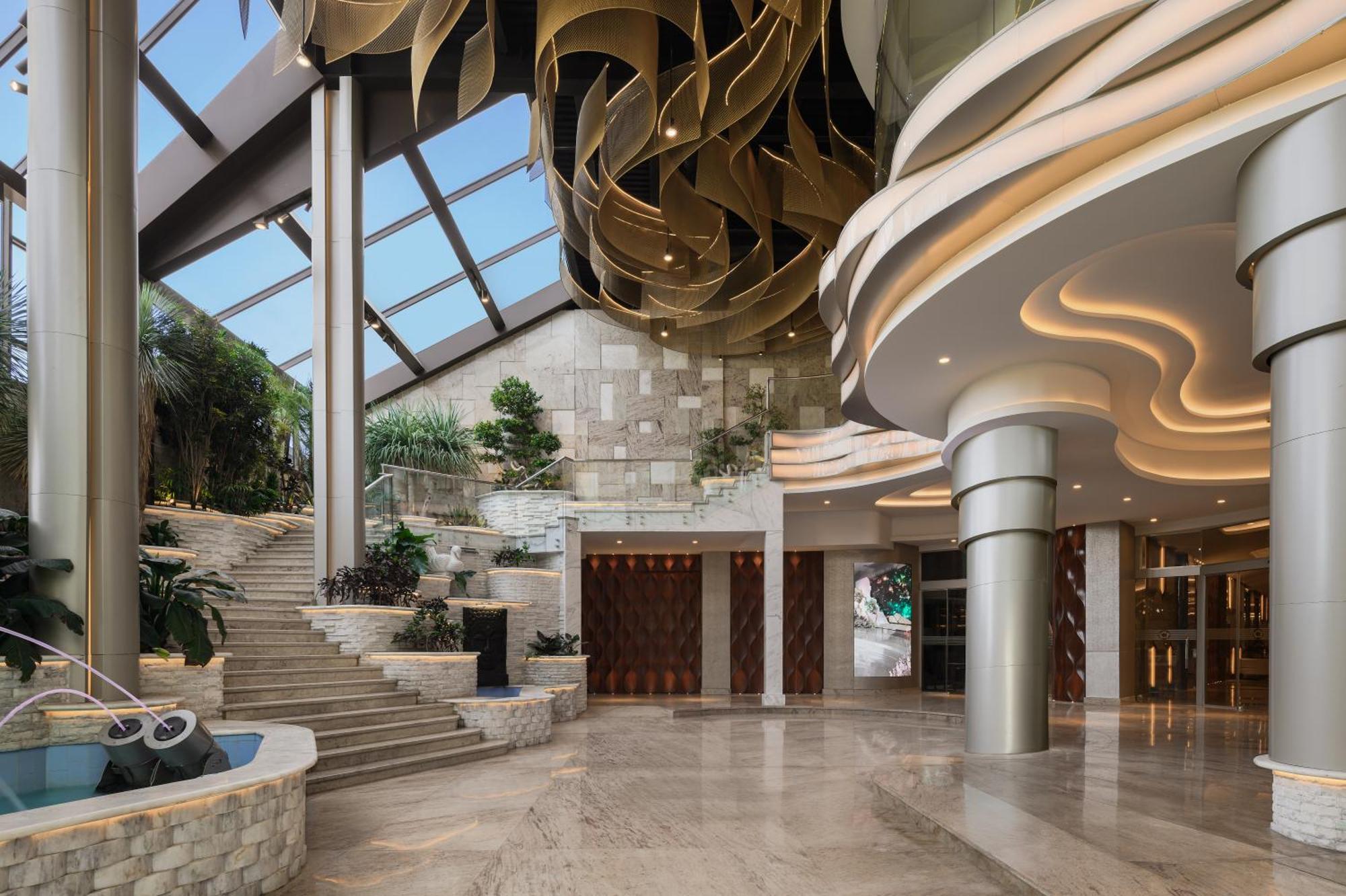 Mirage Hotel & Conference Center Aleksandria Zewnętrze zdjęcie The lobby of the hotel