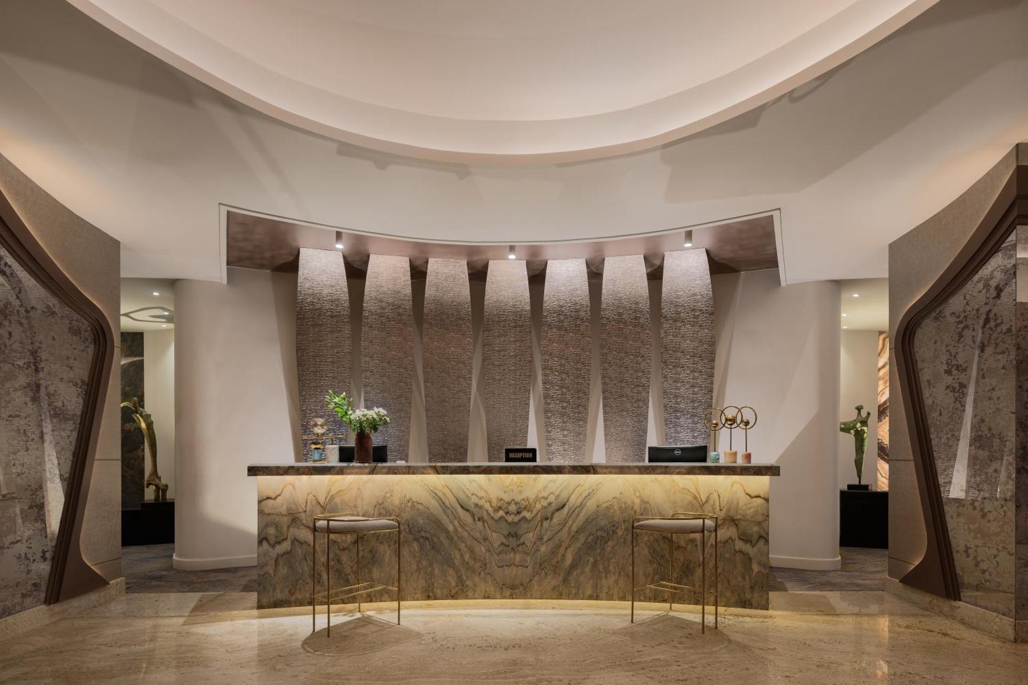 Mirage Hotel & Conference Center Aleksandria Zewnętrze zdjęcie The lobby of the hotel