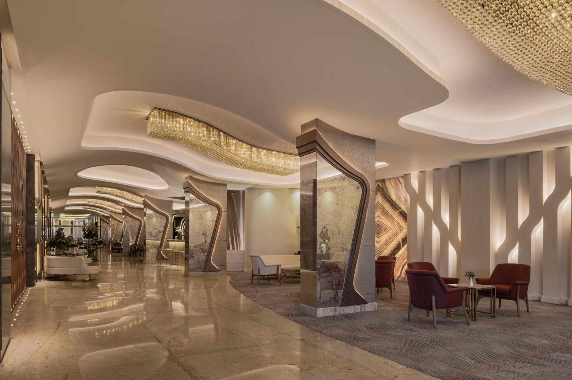Mirage Hotel & Conference Center Aleksandria Zewnętrze zdjęcie The lobby of the hotel